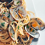 Spaghetti with clams - Restaurant Capri